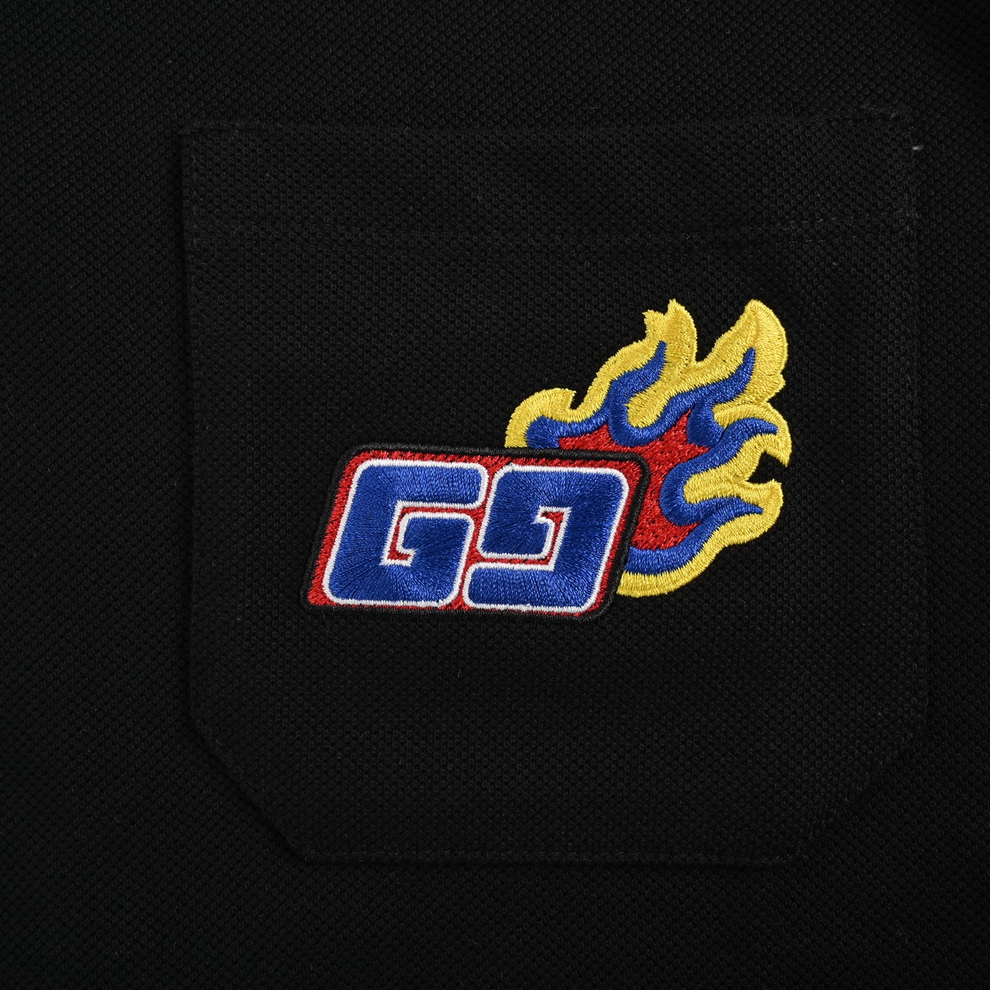 Gucci Dragon Year Limited Edition Pocket Embroidery Polo Short Sleeve