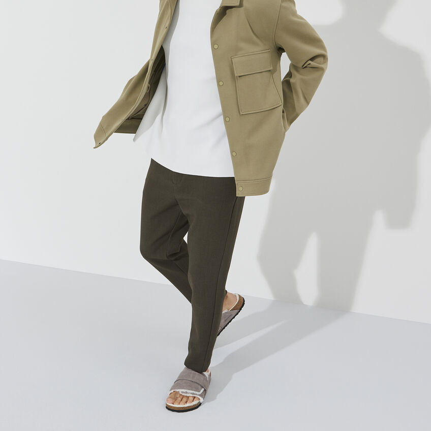 Kyoto Shearling Suede Leather B-11266