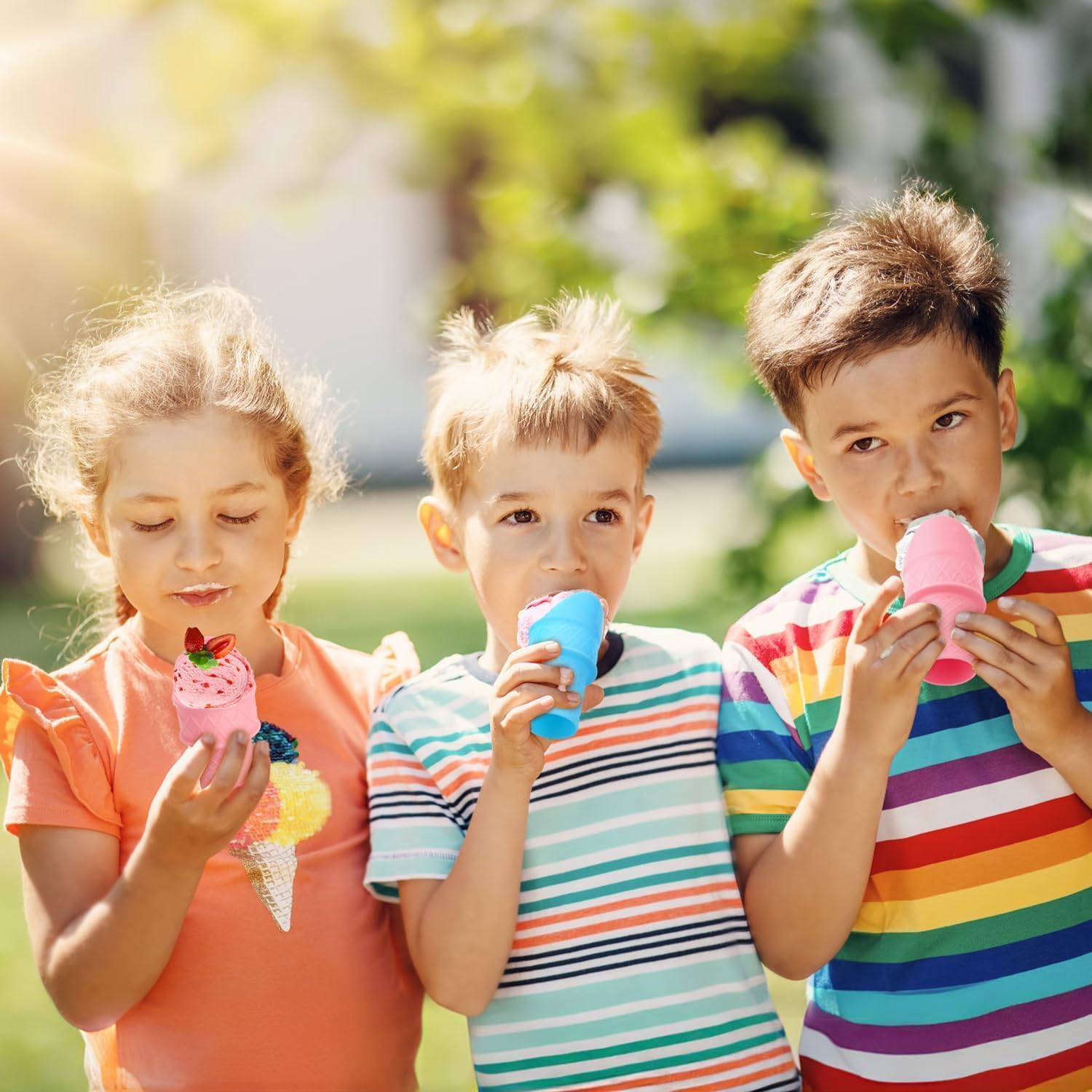 🔥On Sale🔥Plastic Ice Cream Cone Holder 4-Pack
