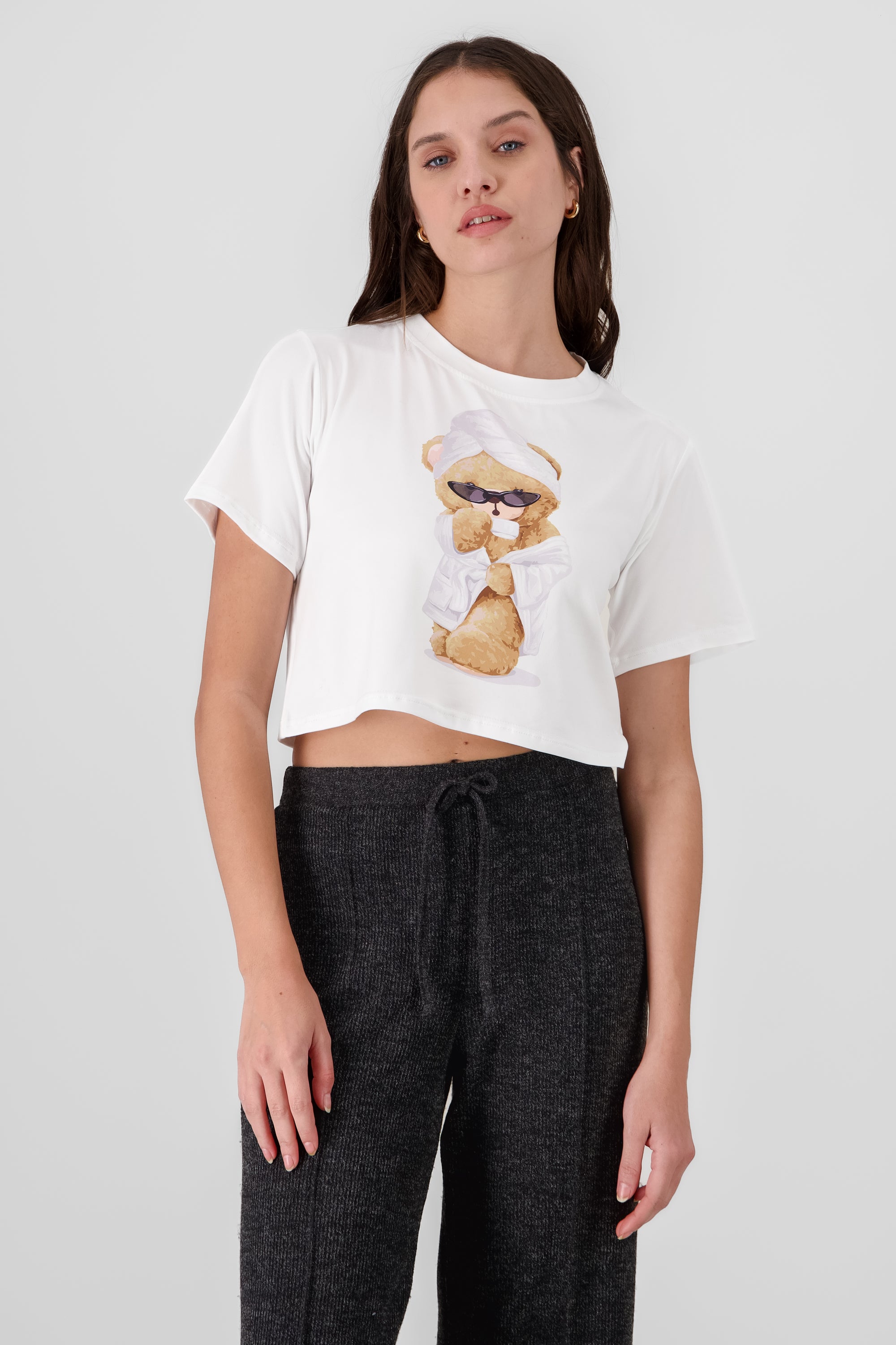 Teddy Bea Printed T Shirt