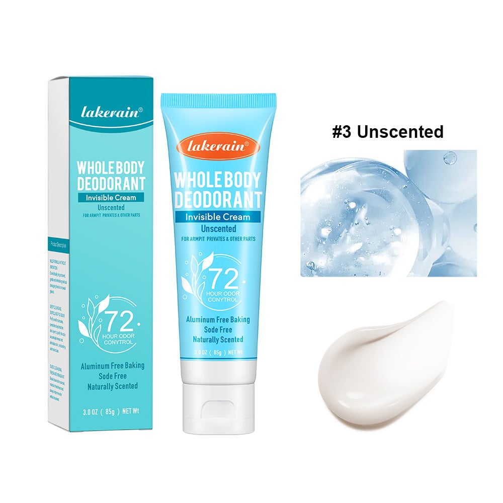 Lakerain Whole Body Deodorant 70% off Flash Sale - 72 Hour Odor Control