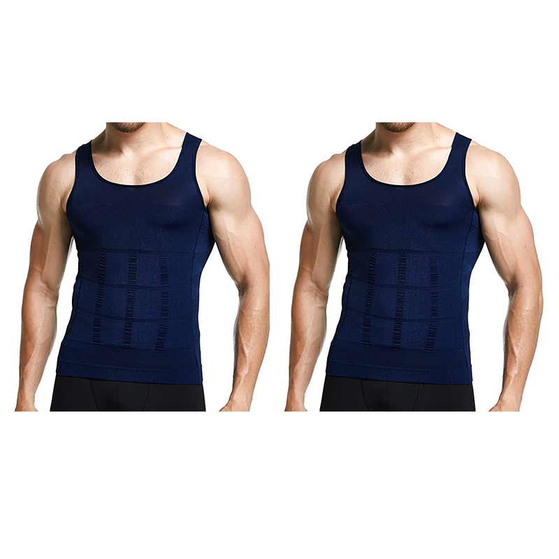Men's Body Shaper Compression Workout T-shirt