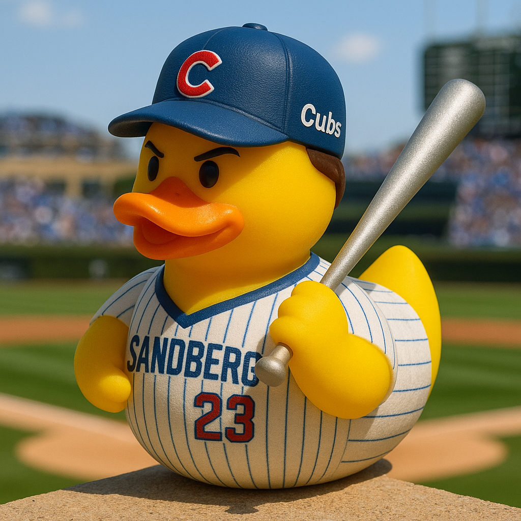 Ryne Sandberg Commemorative Rubber Duck