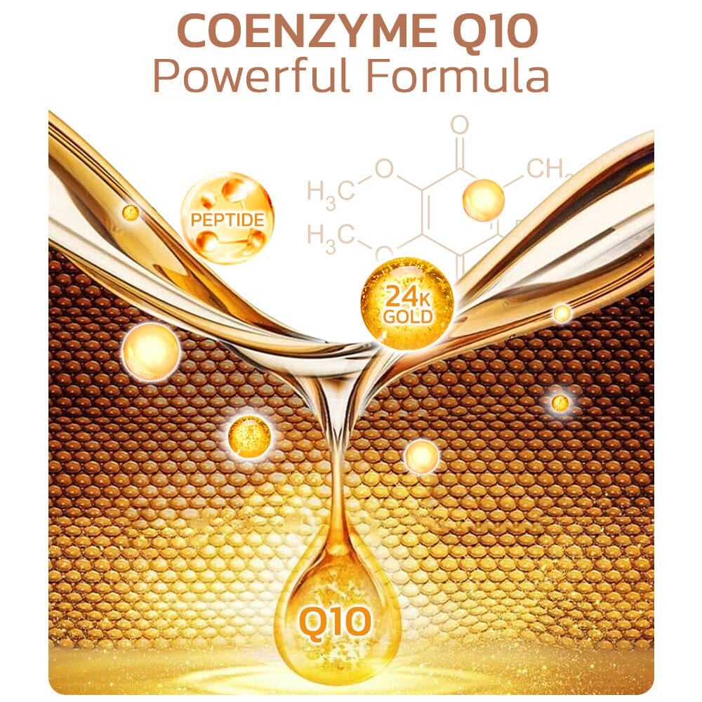 🔥 Hot Sale 49% OFF 🔥 Q10 Skin 24K Gold Peptide Reversal Serum✨