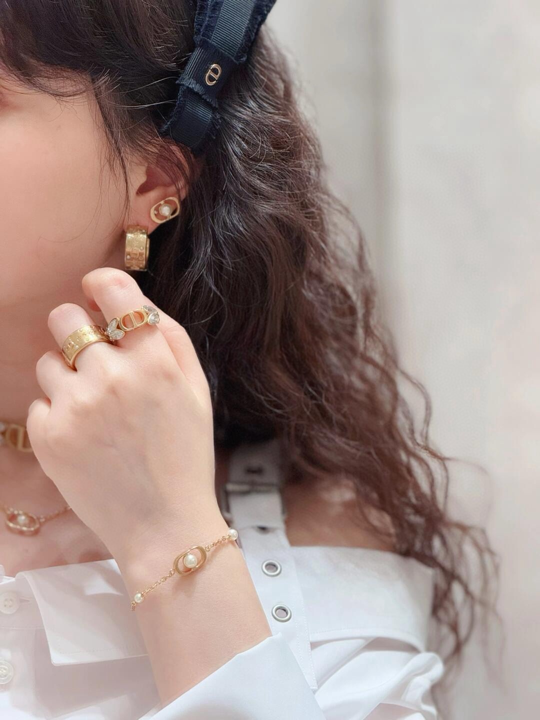 Dior CD Pearl Bracelet