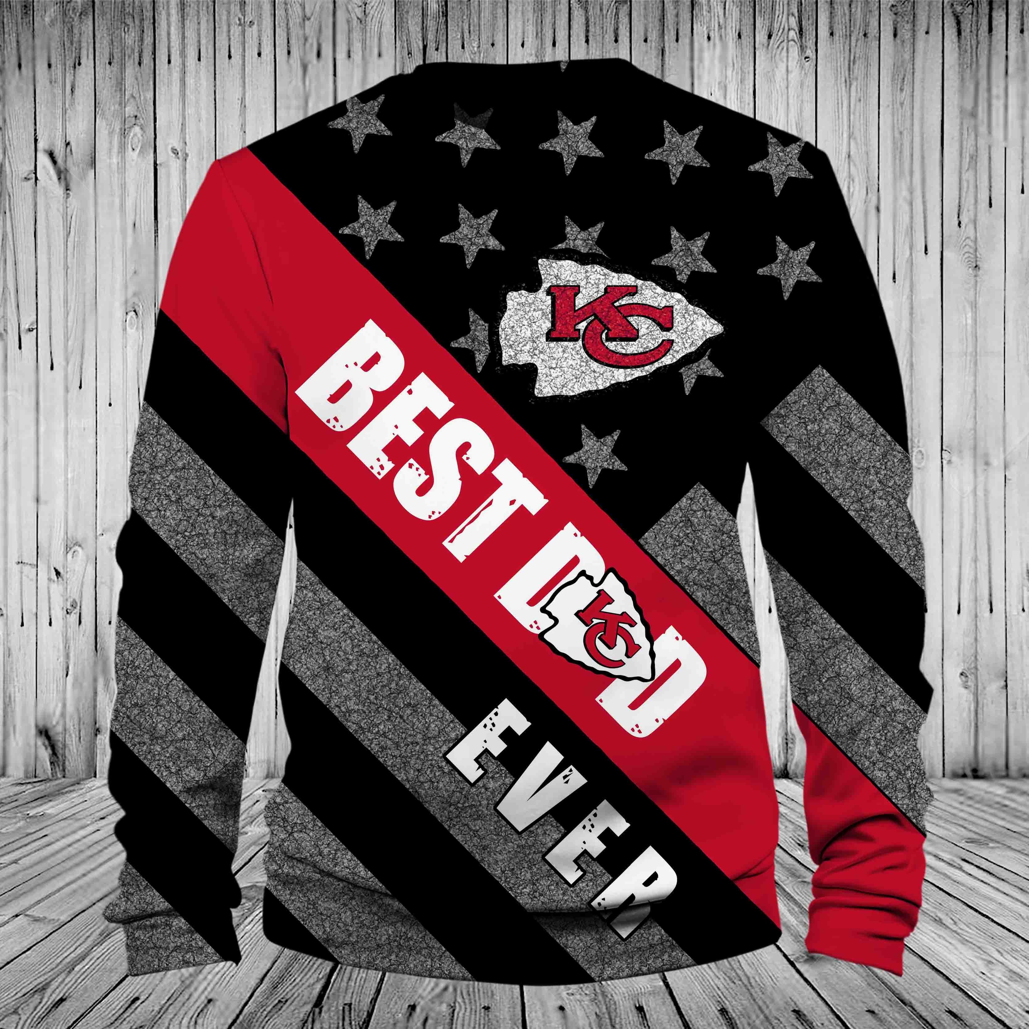 CHIEFS HOODIE 3D DAD66