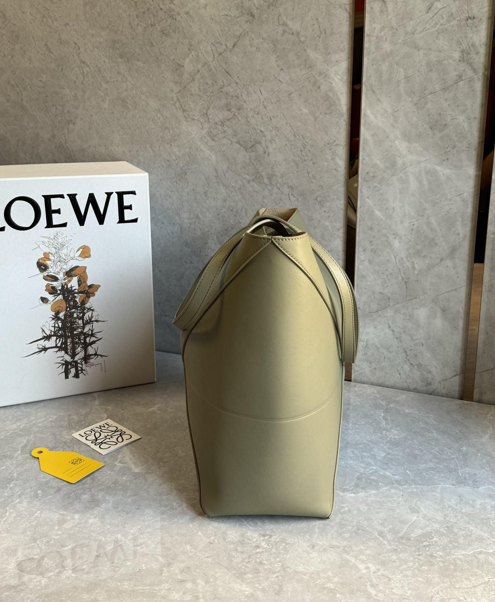 Loewe zzle fold series foldable tote bag 0693