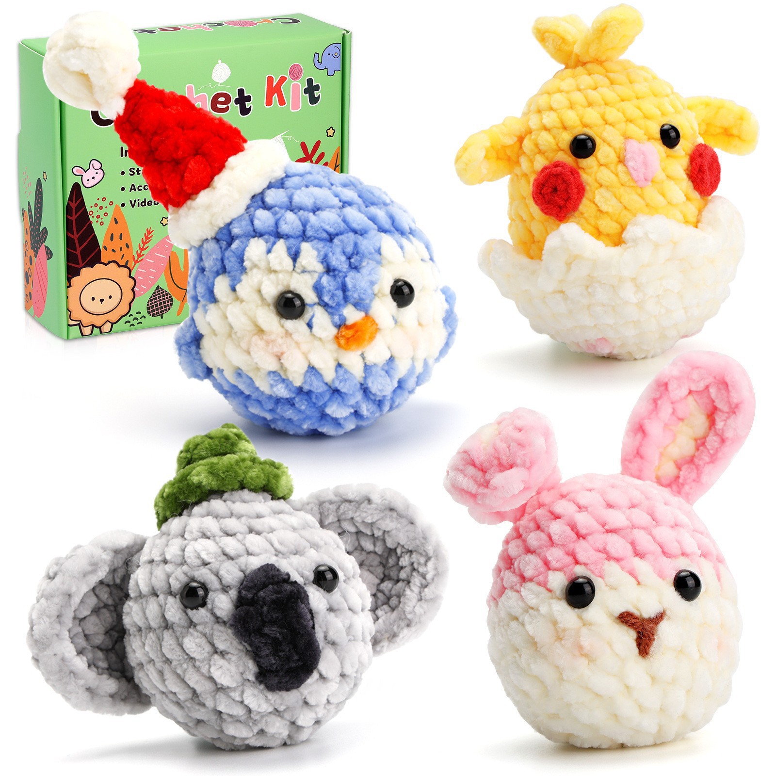 🎄Christmas Special Sale-[SAVE 50% OFF]--2023 New Beginner Crochet Kit--BUY 2 GET FREE SHIPPING NOW!!!