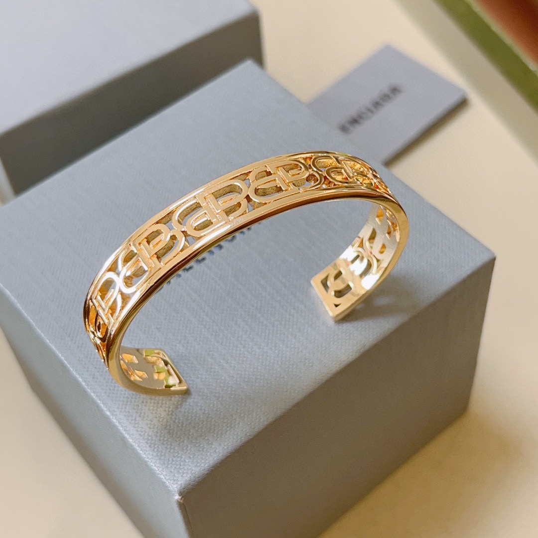 Balenciaga BB hollow bracelet