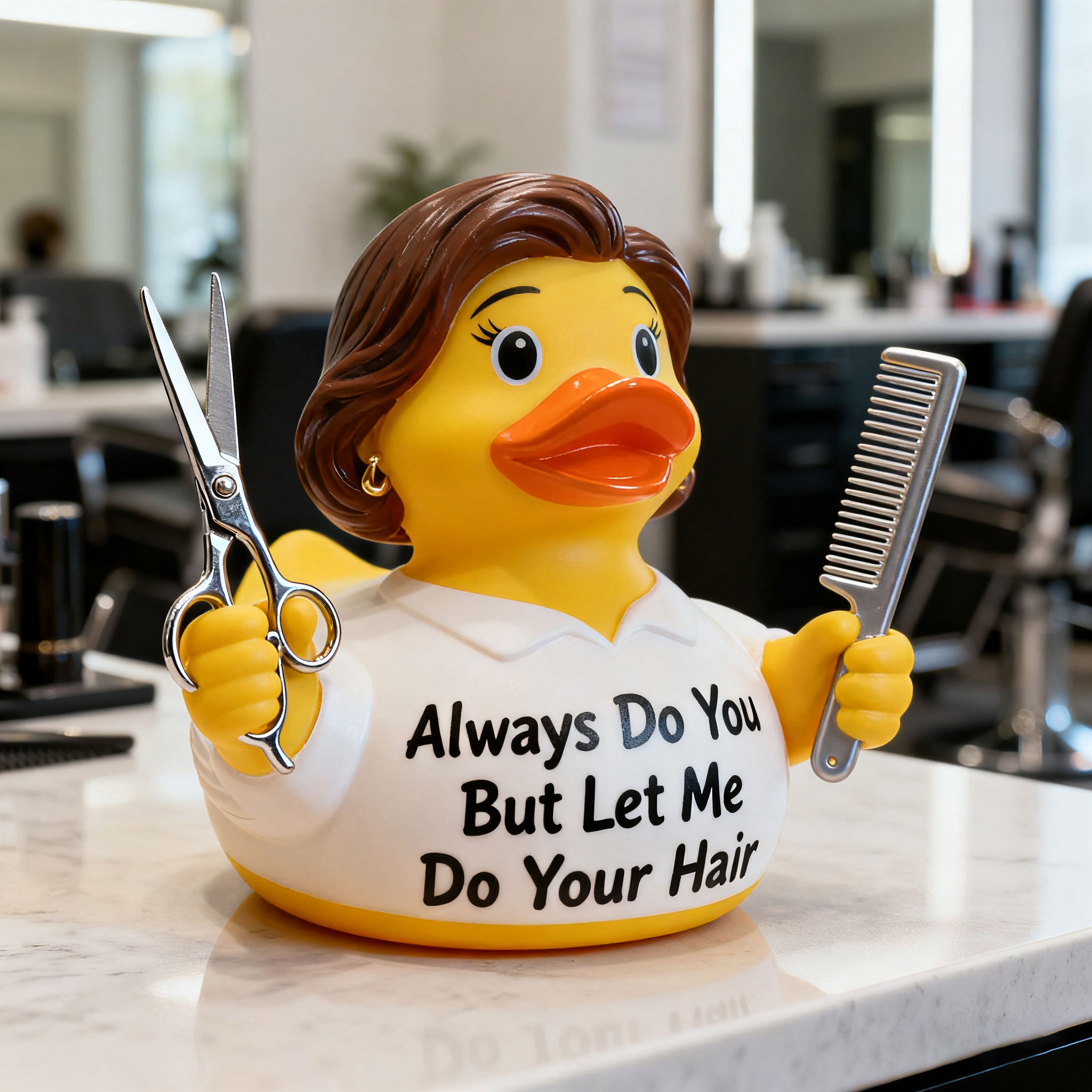 💇“I MAKE BITCHES BEAUTIFUL” Hairstylist Duck