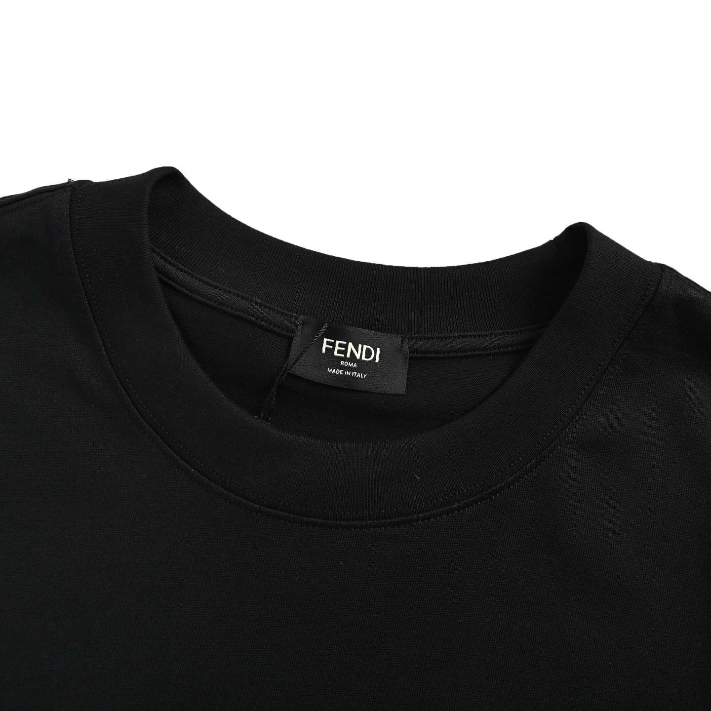 Fendi 25ss arm FF full print stitching short sleeves