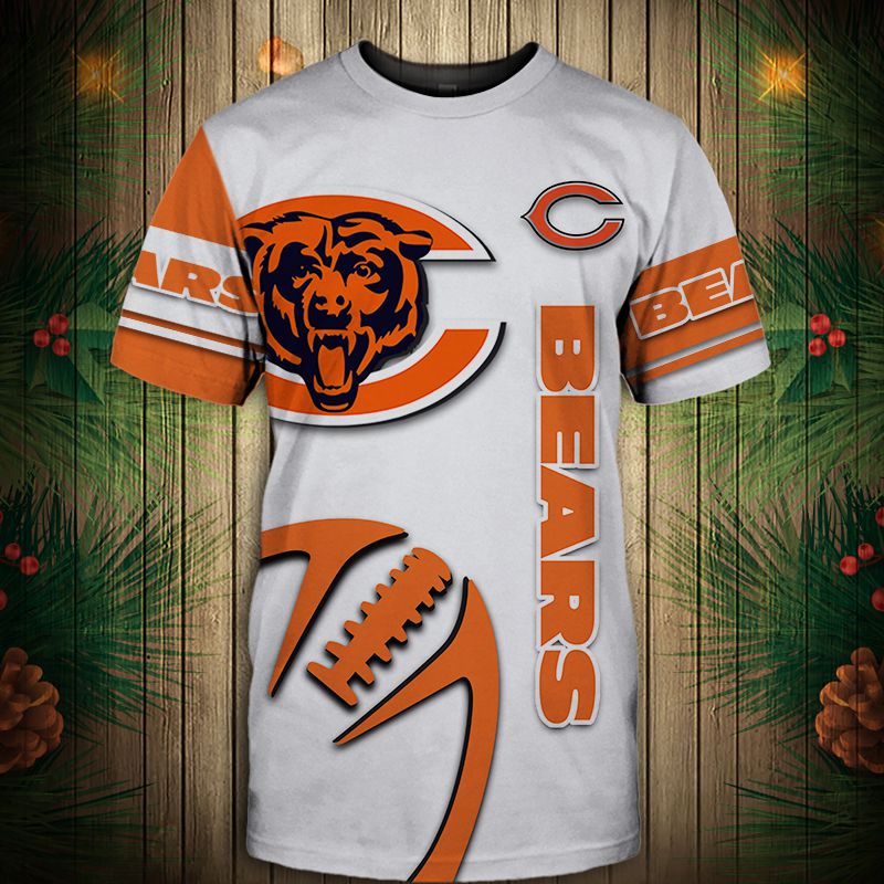 CHICAGO BEARS 3D HOODIE CCBB004