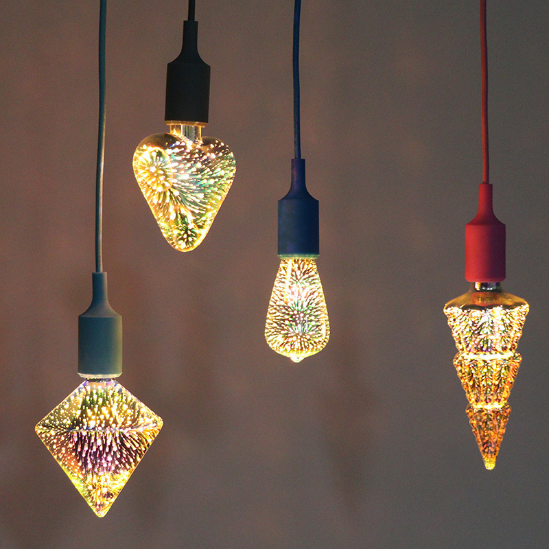 3D Fireworks LED Bulbs