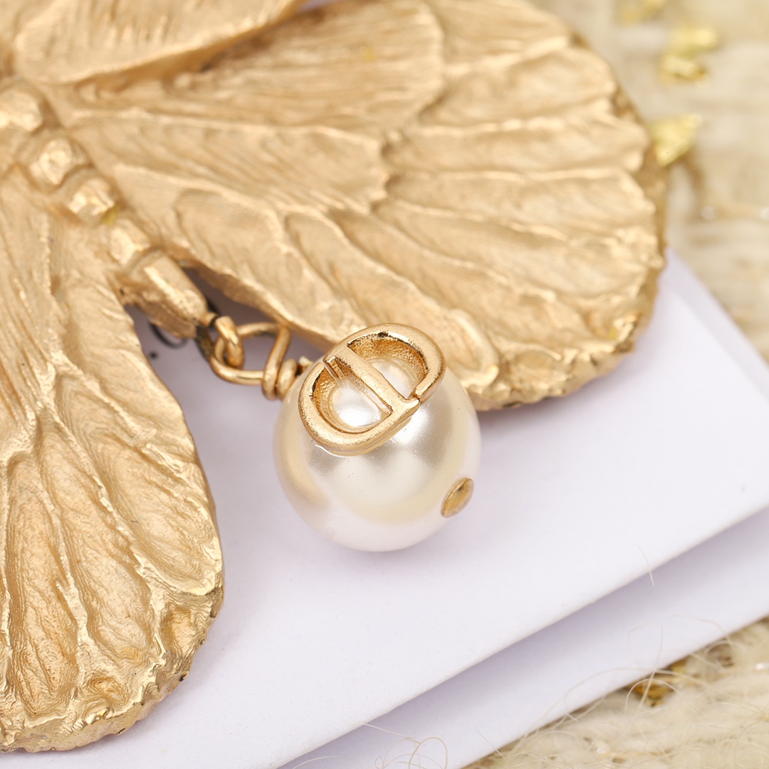 Dior Butterfly Brooch