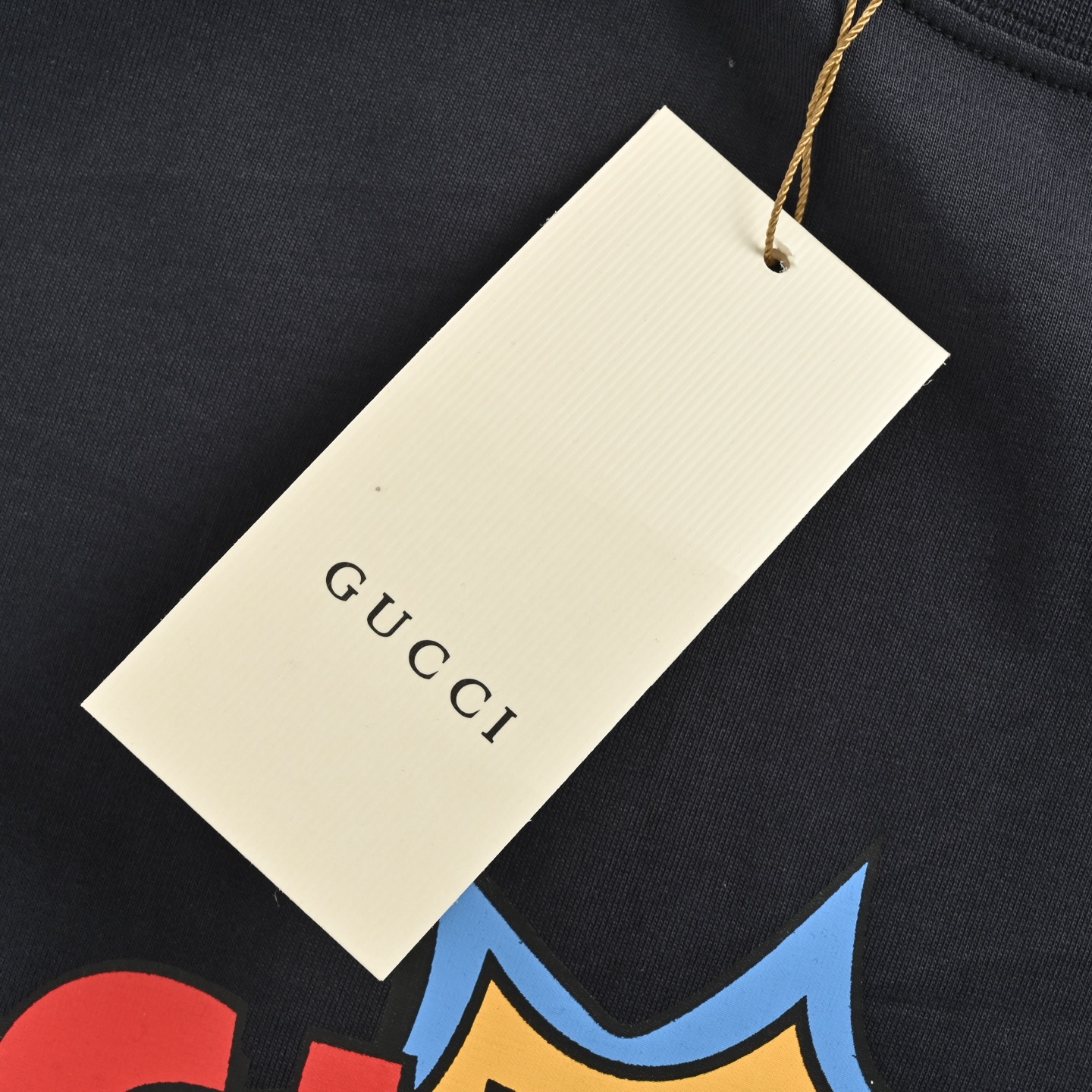 Gucci 25ss explosive letter print short-sleeve