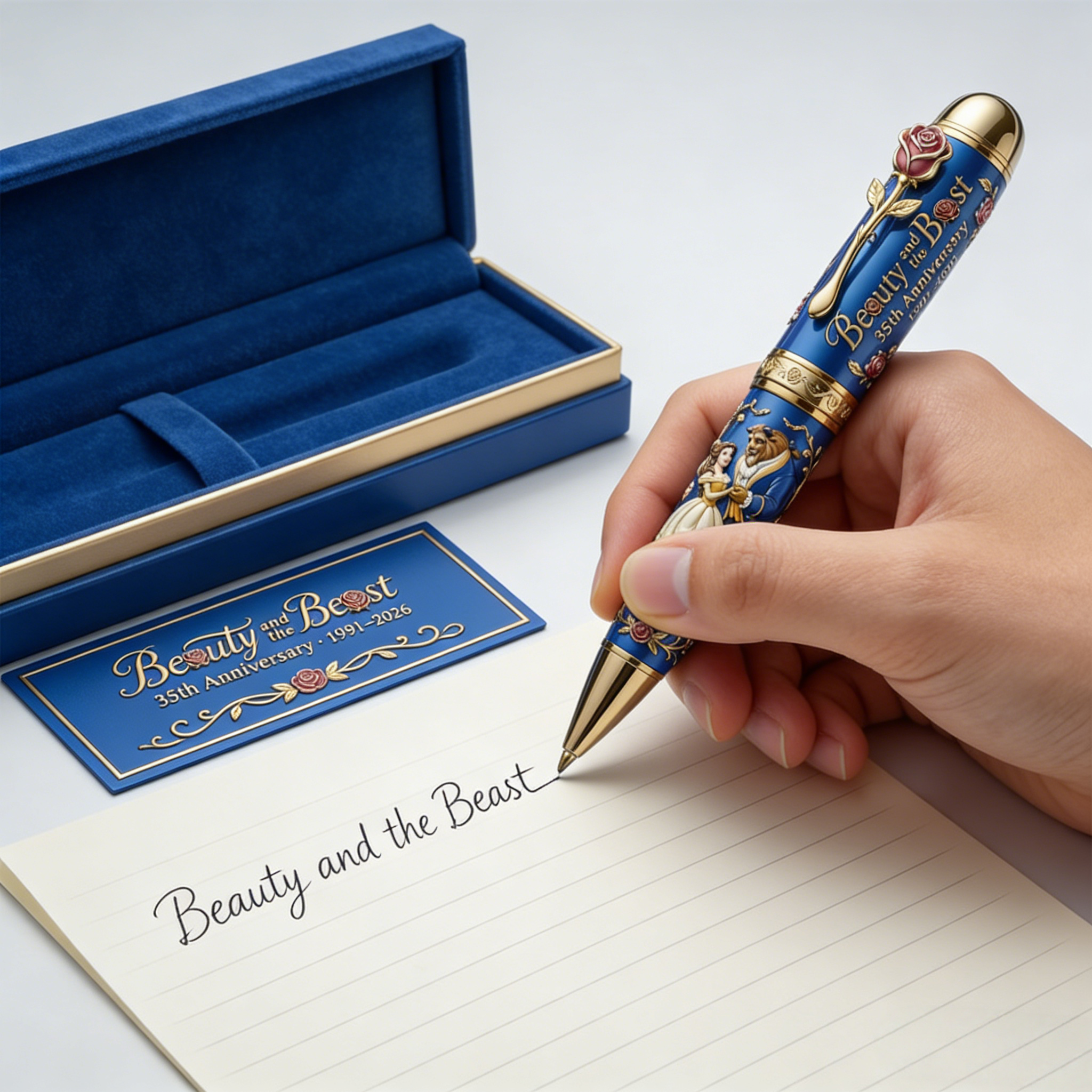 Beauty and the Beast 35th Anniversary Commemorative Ballpoint Pen