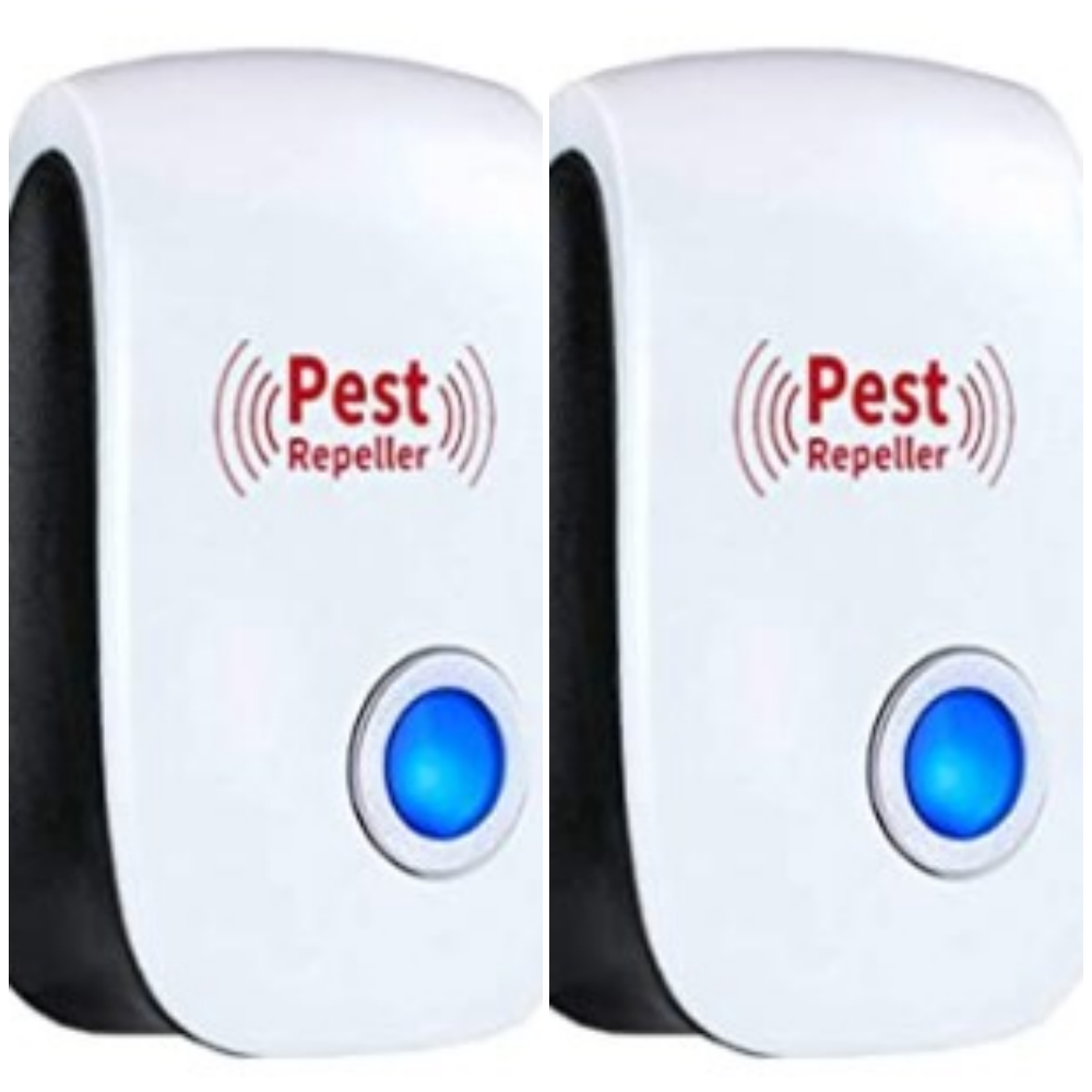 🔥Last Day Promotion-[SAVE 50% OFF]-🦟2023 Upgrated Ultrasonic Pest Repellent for Bugs Roaches Insects Mice Spiders Mosquitoes