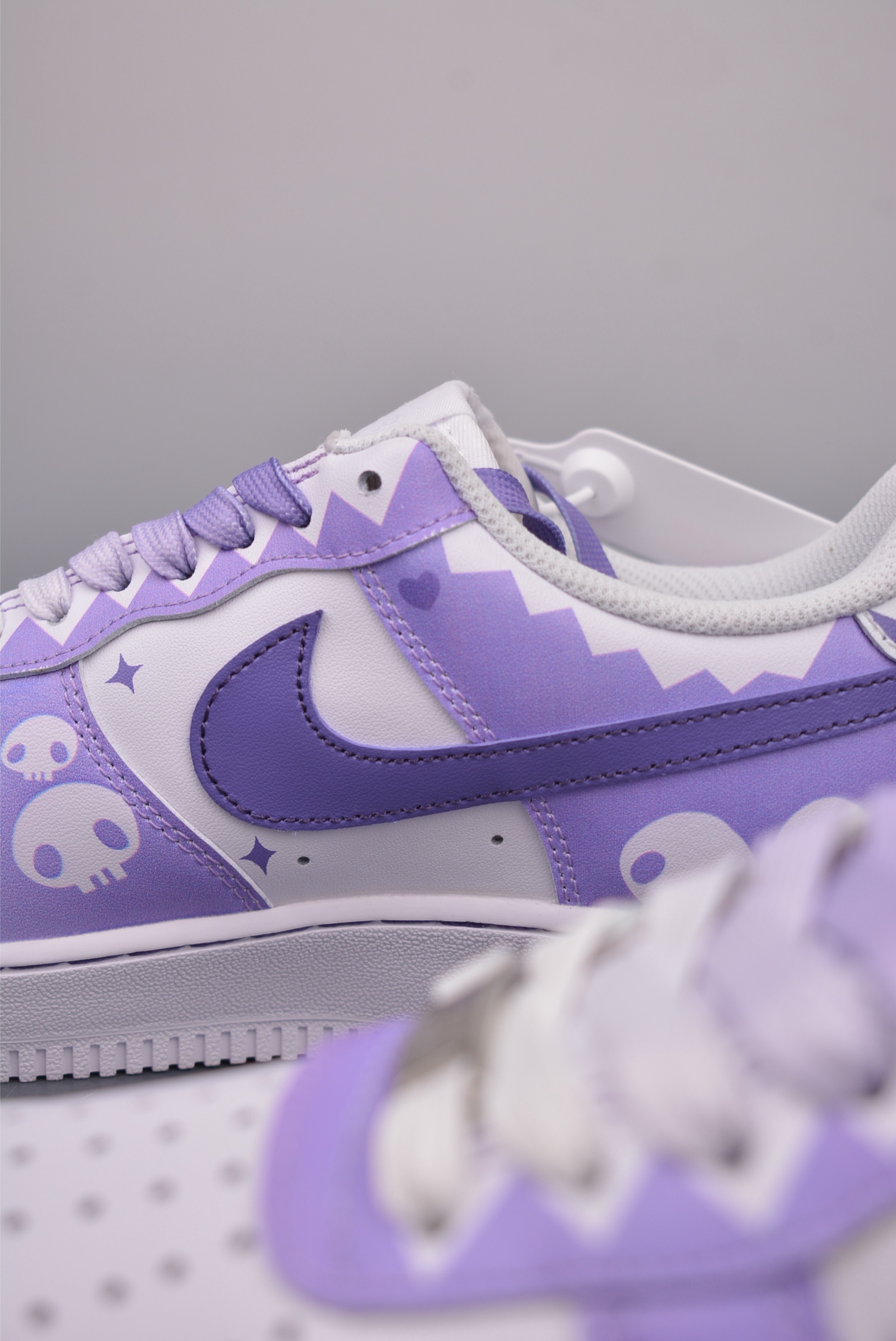 Nike Air Force 1 07 Low Little Witch Joint White and Purple CW2288-111