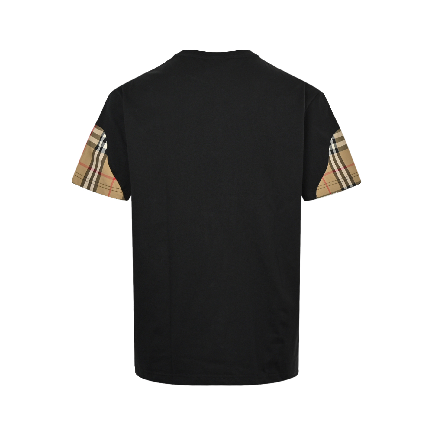 Burberry 25ss check patchwork short sleeve