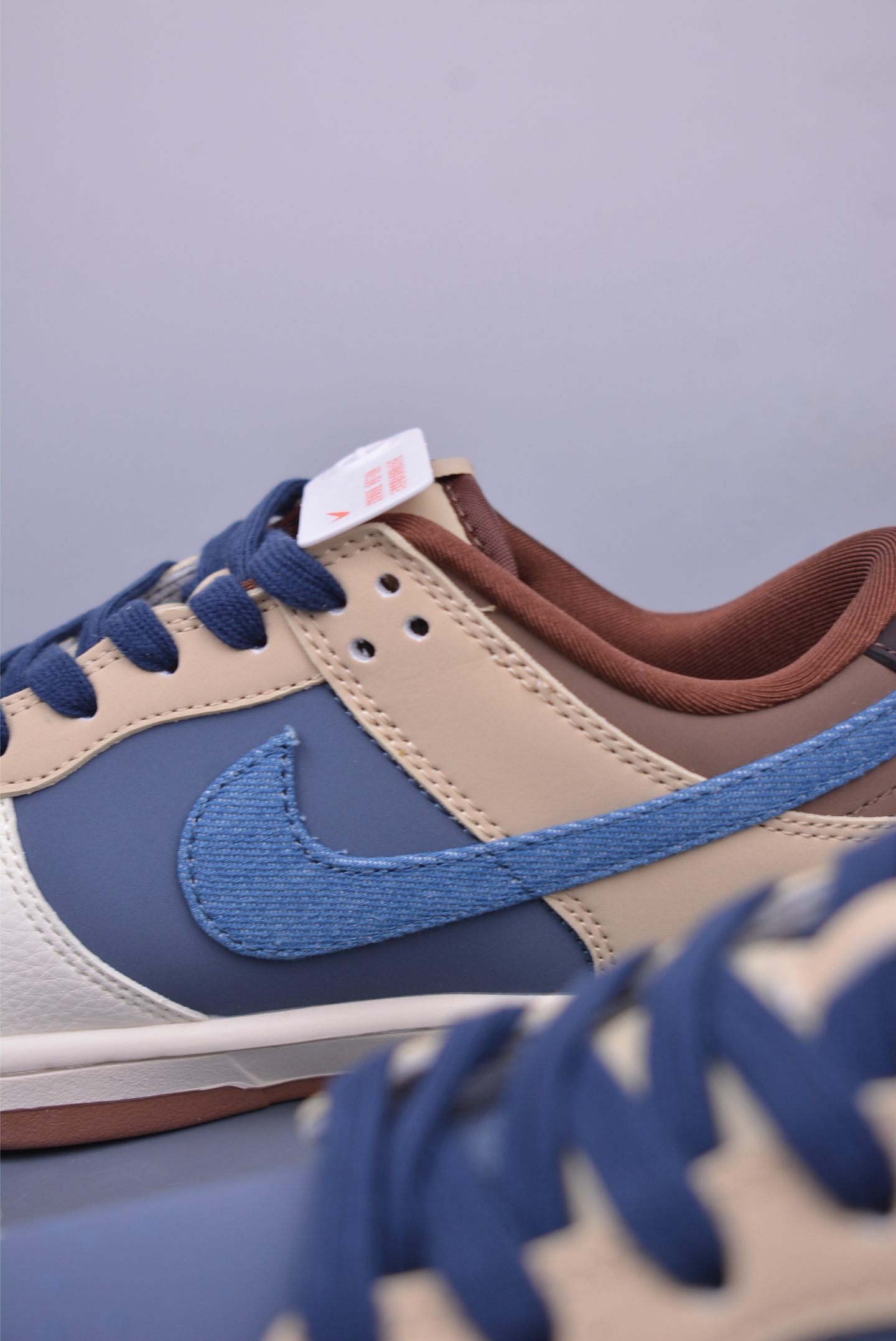 Stussy x Nike SB Dunk Low sneakers Blue Grey XD1588-209