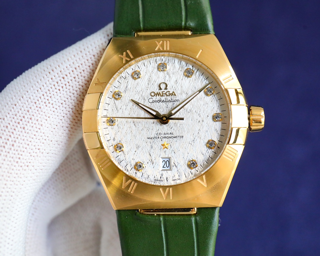 Omega fifth generation constellation series men's watch