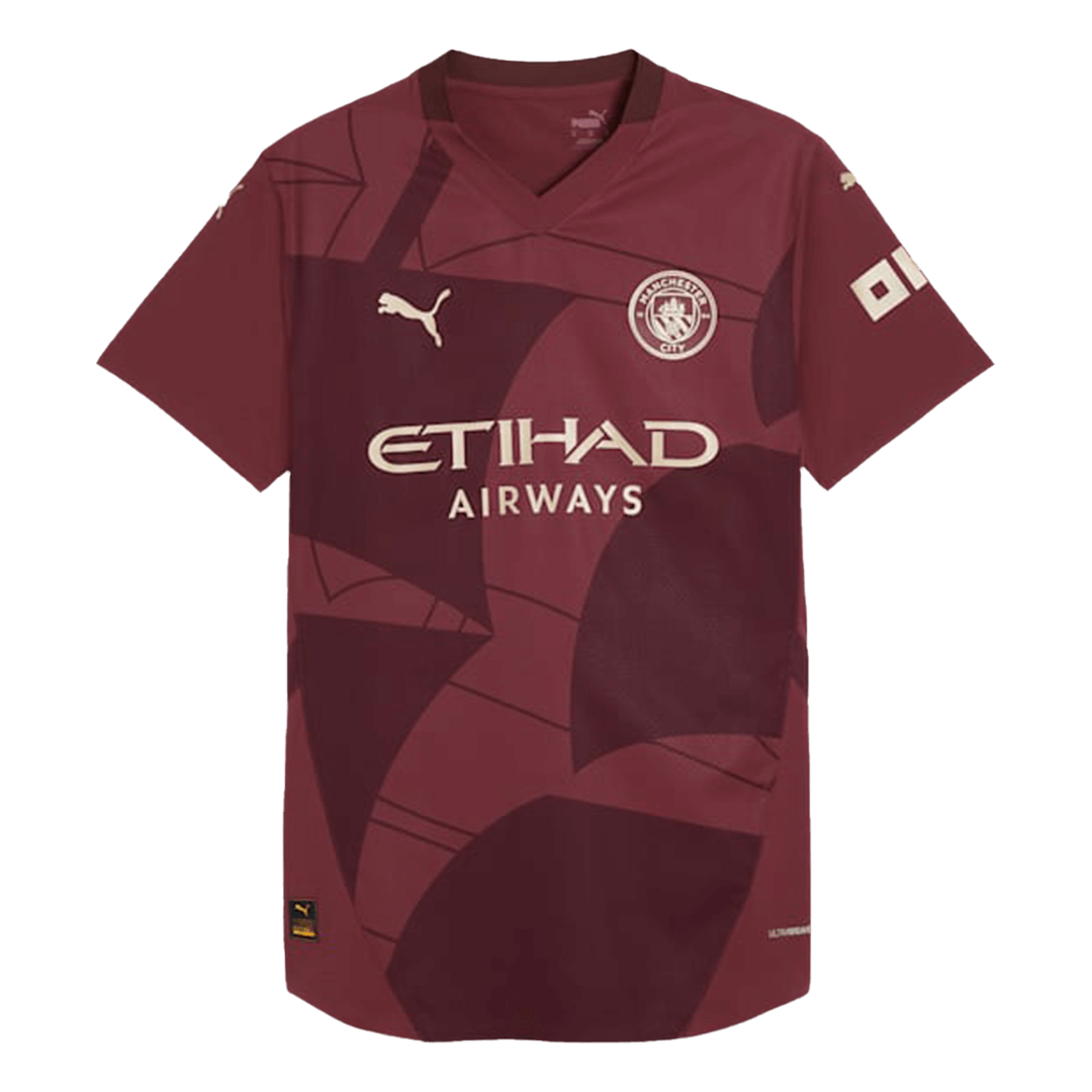 Authentic Manchester City football shirt for the third away season 2024/25