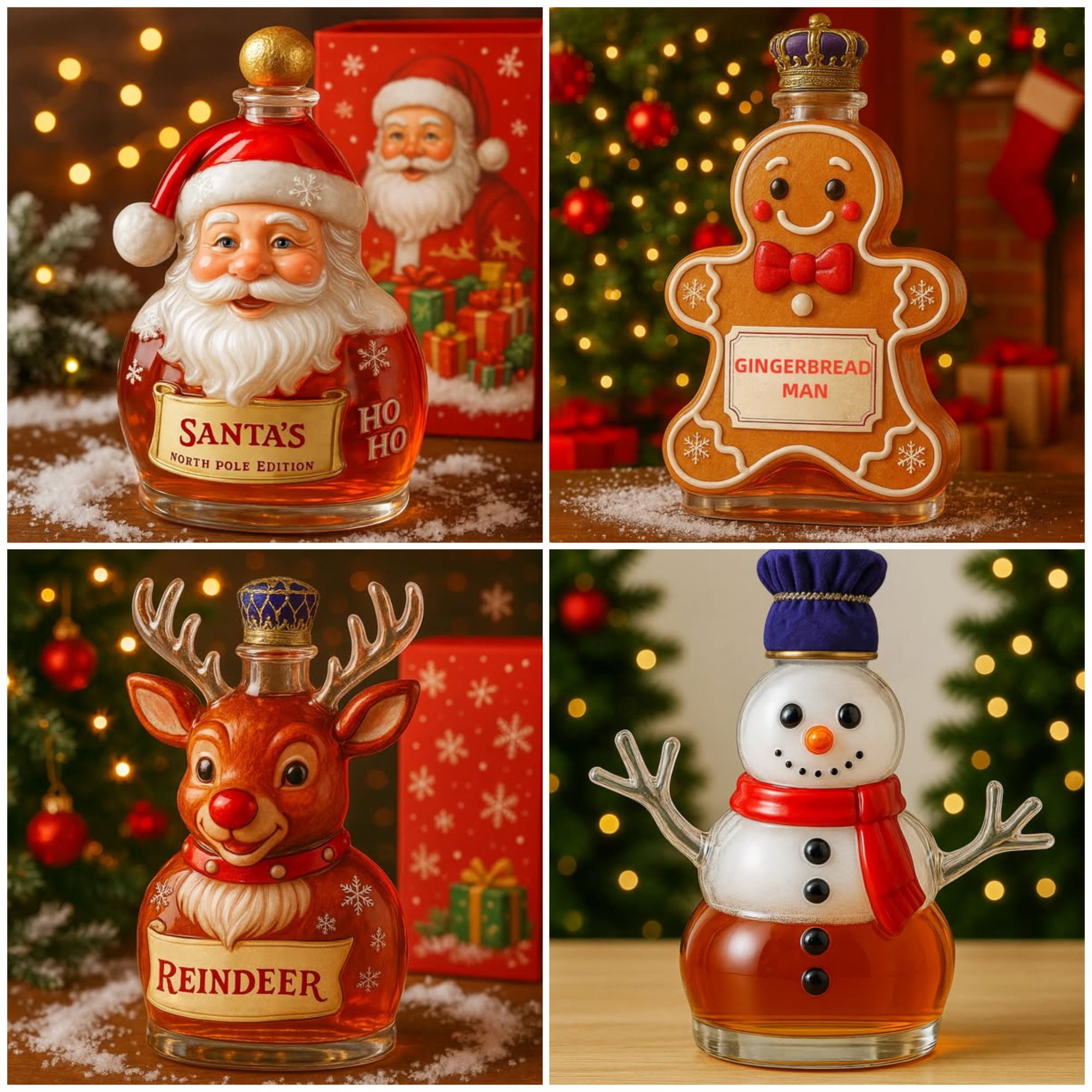 🎅Christmas Whiskey Bottle