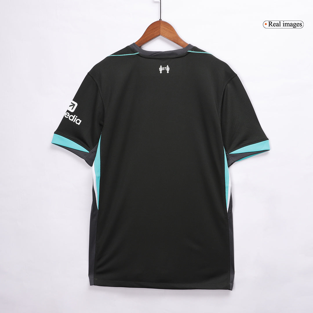 Liverpool away football jersey kit (shirt + shorts) 2024/25