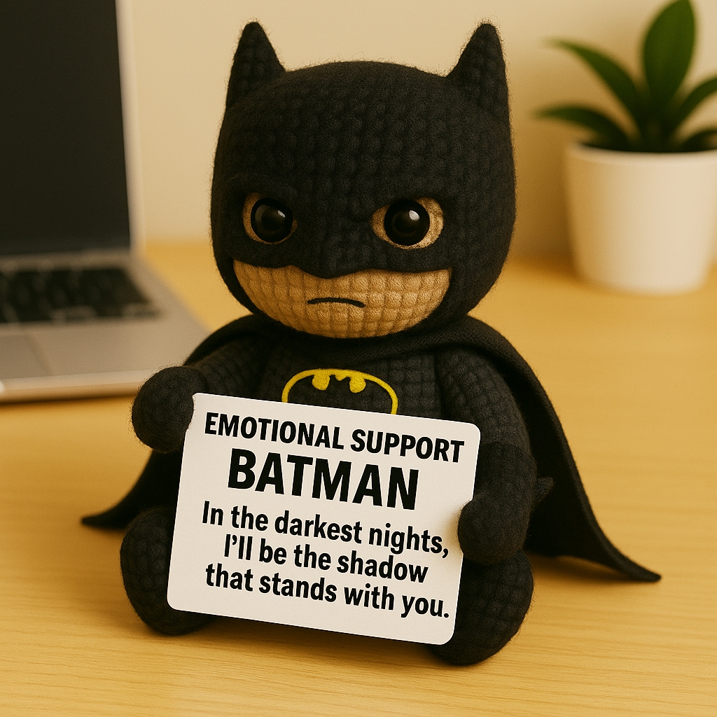 🦇🦸‍♂️Superhero Emotional Support Doll