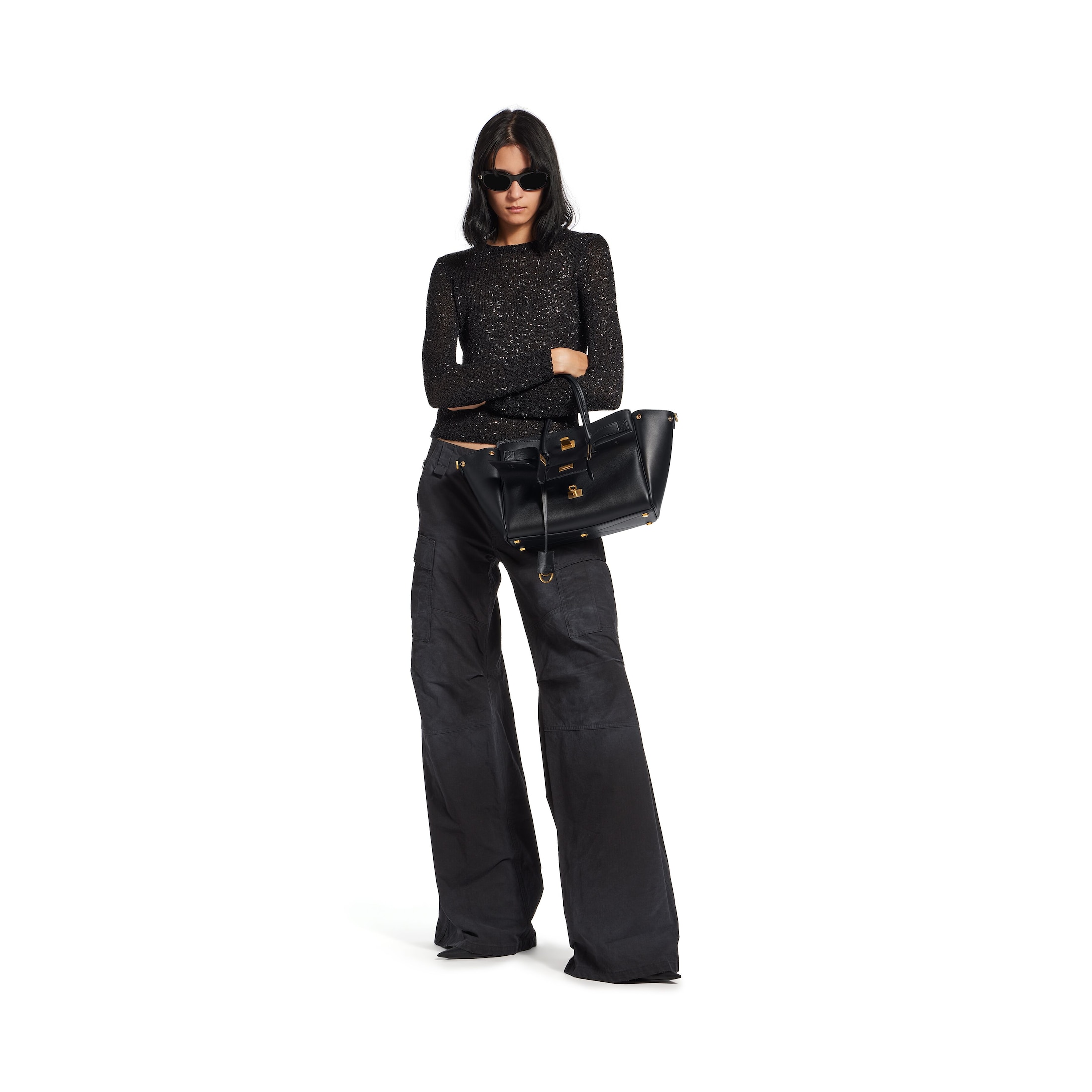 Balenciaga Bel Air Carry All Bag Small 8125452ABAV1000