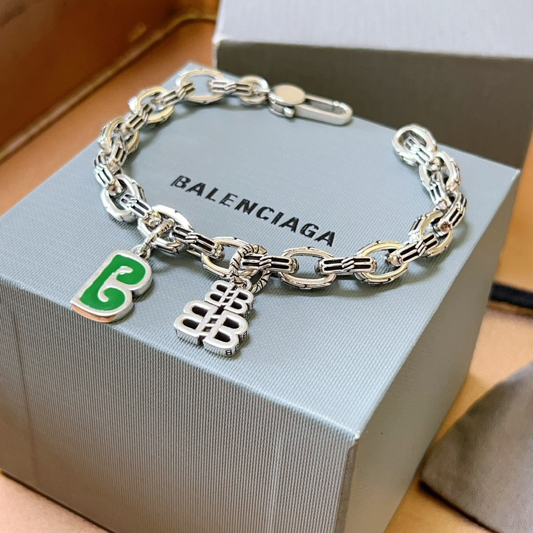 Balenciaga BB chain bracelet