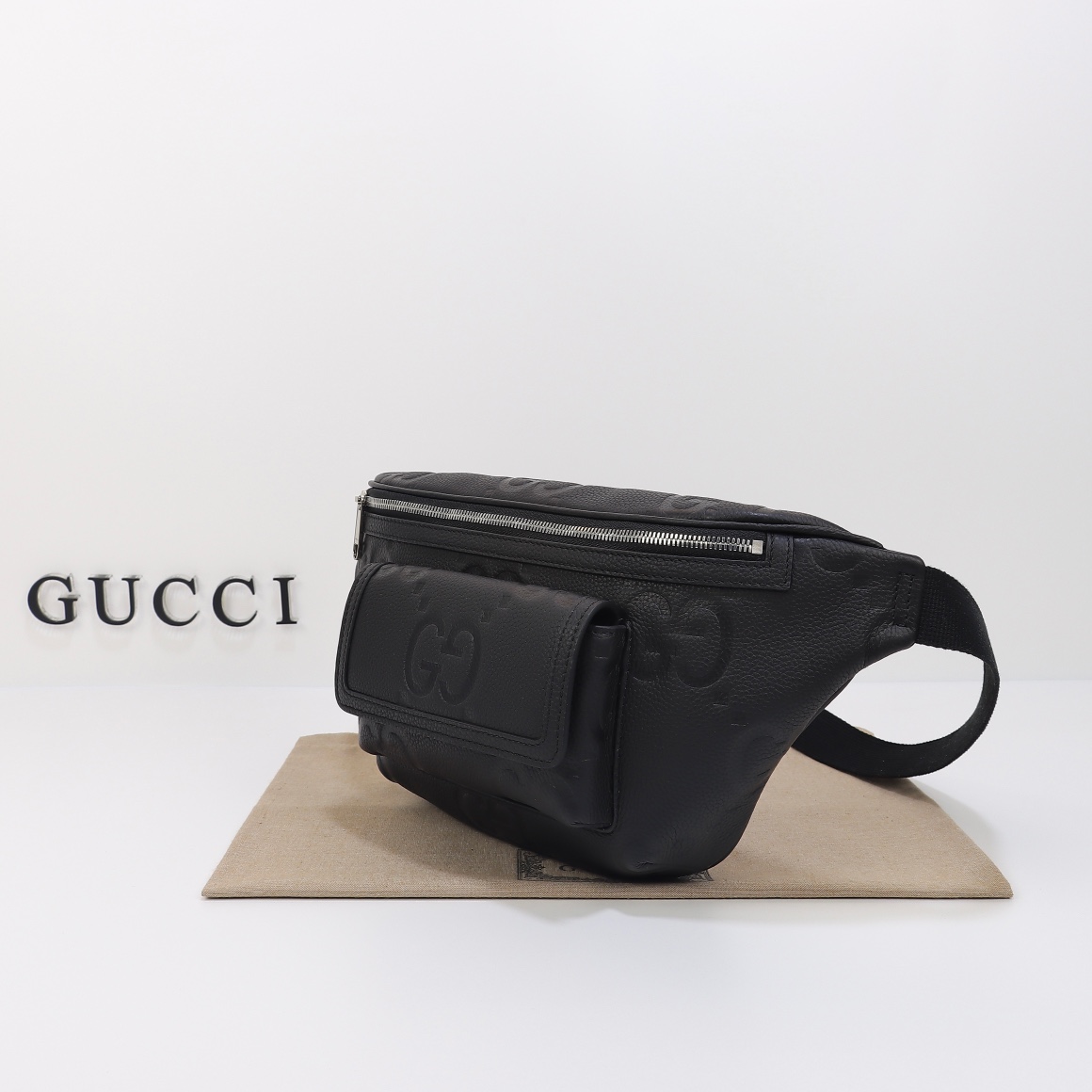 Gucci GG jumbo large belt bag 645093 AABY7 1000