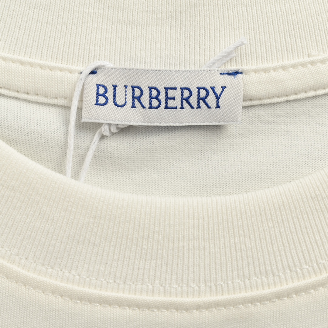Burberry 24ss duck embroidered short sleeve
