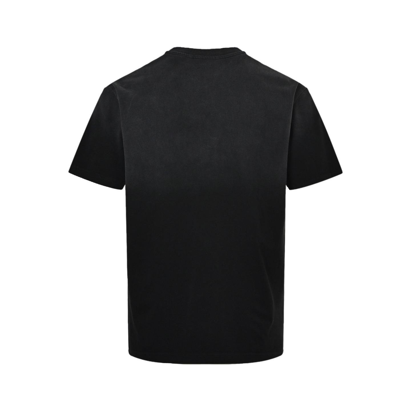 Balenciaga Letter Print Washed Short Sleeves