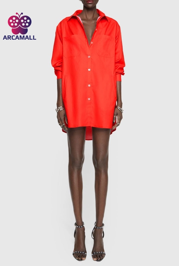 Orange Fashion Dress