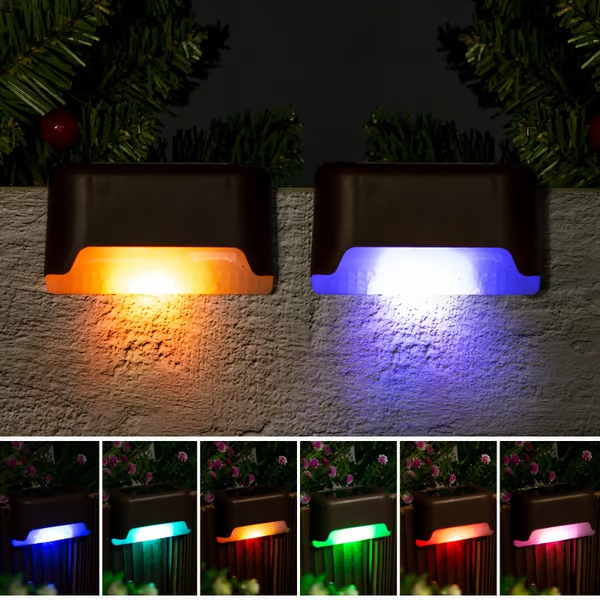 Solar Deck Lights, Automatically ON/OFF💡