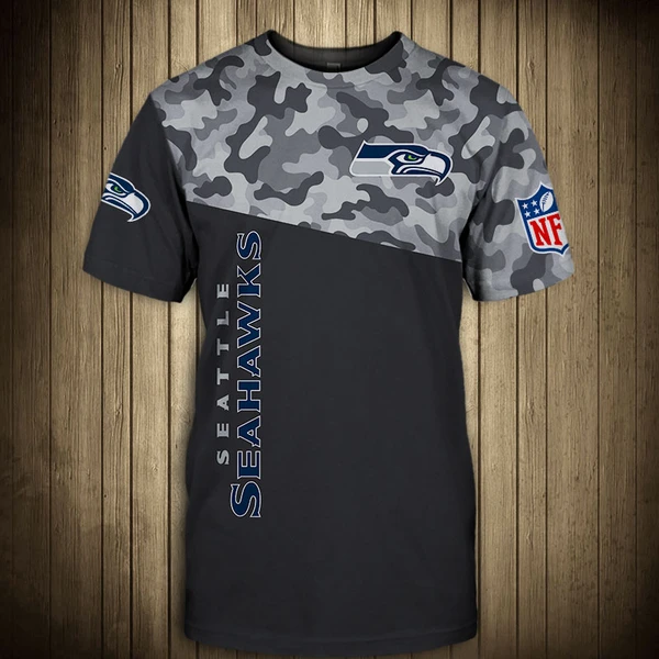 SEATTLE SEAHAWKS 3D MILITARY