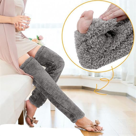 🎄WINTER ON SALE🎄Knee-high thickened warm plush floor socks
