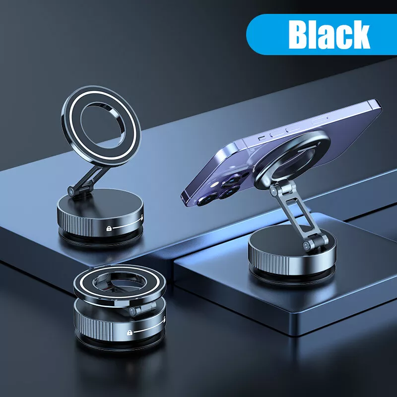🔥🔥2025 Hot Sale📱📱360° Adjustable Magnetic Vacuum Suction Cup Phone Holder