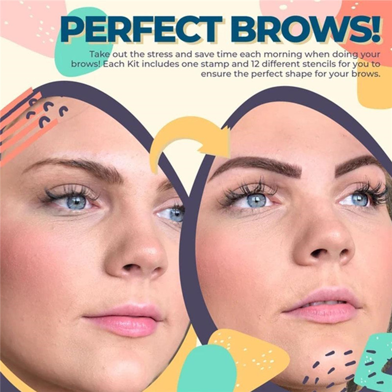 ❤️BUY 1 GET 1 FREE❤️One Step Brow Stamp Shaping Kit