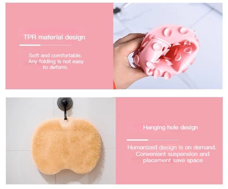 🔥🔥 Hot Sale - 45% OFF)Shower Foot & Back Scrubber, Massage Pad