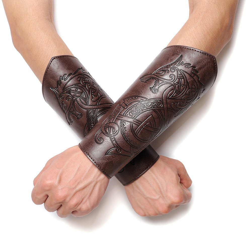 👍Last Day Promotion 60% OFF💥Viking Handmade Leather Wristband