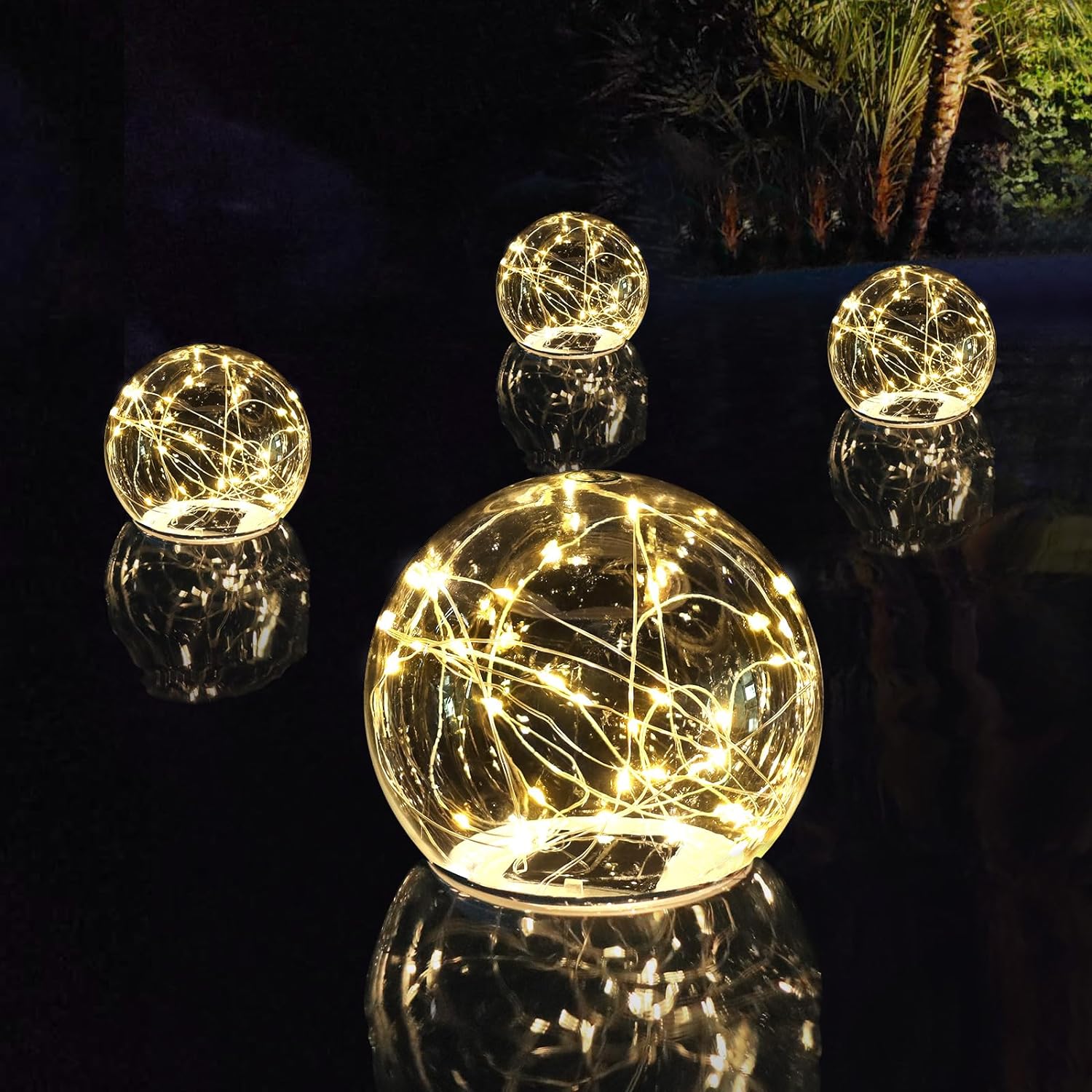 🔥On Sale🔥Updated Floating Pool Lights Solar Powered