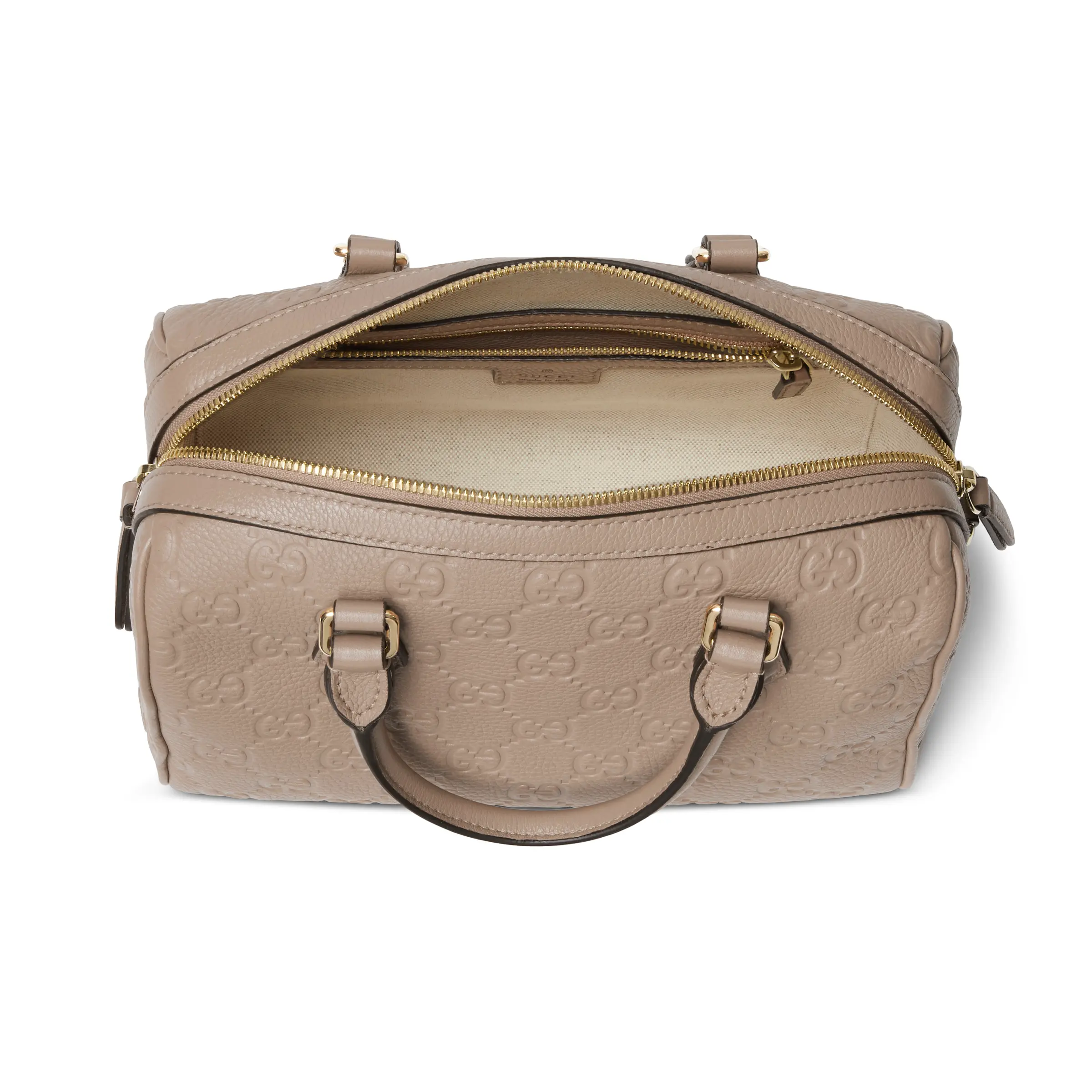 Gucci GG Emblem Medium Boston Bag‎815255 AAEEM 1000