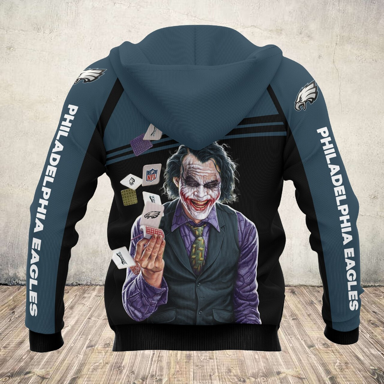 PHILADELPHIA EAGLES 3D HOODIE PPEE016