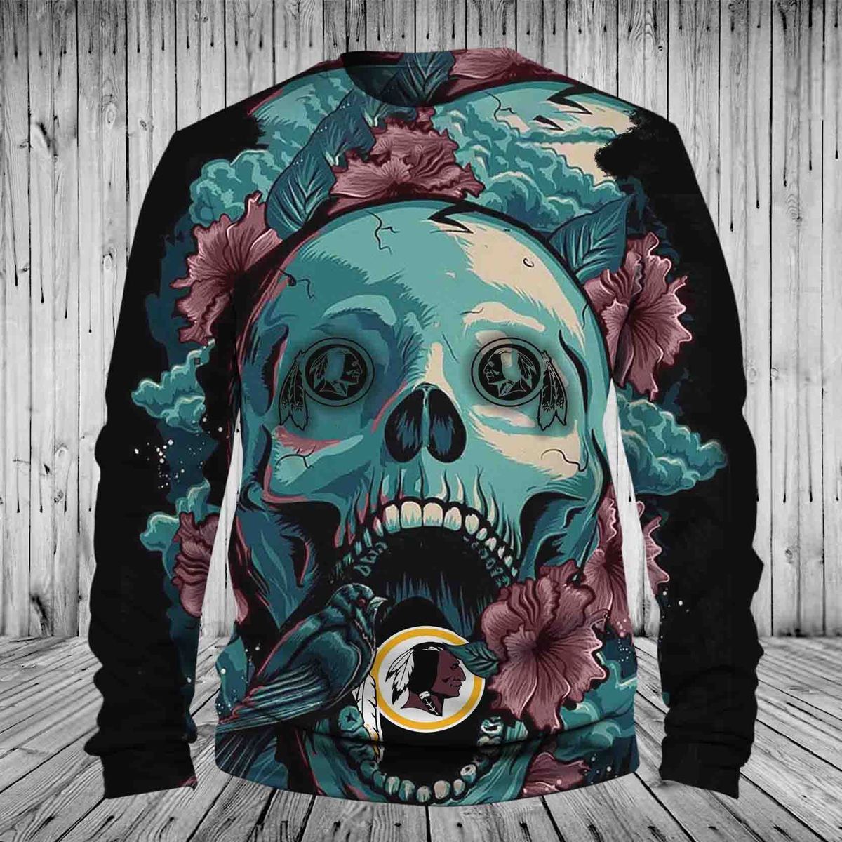 WASHINGTON HOODIE 3D FLOWER 19