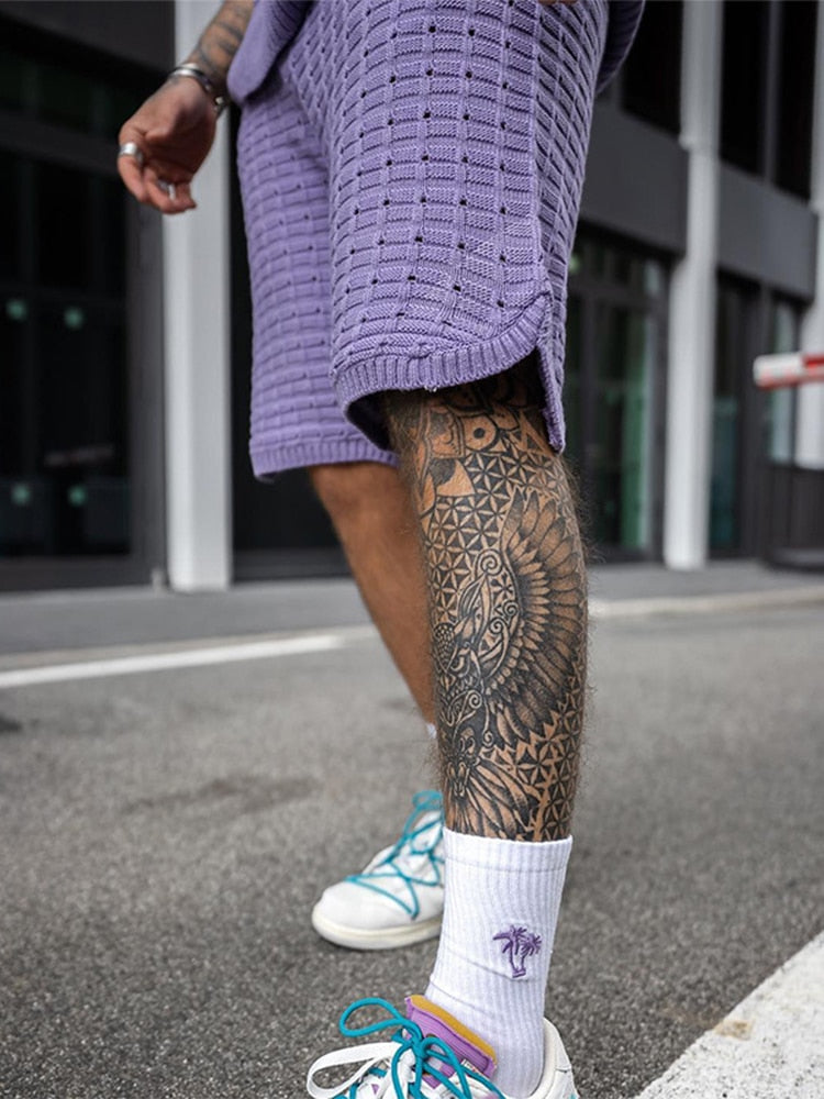 Men's Knitted Summer Set