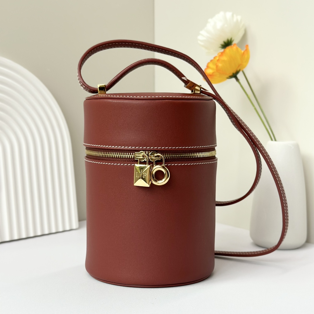 Loro Piana Extra Case Small Bucket Bag
