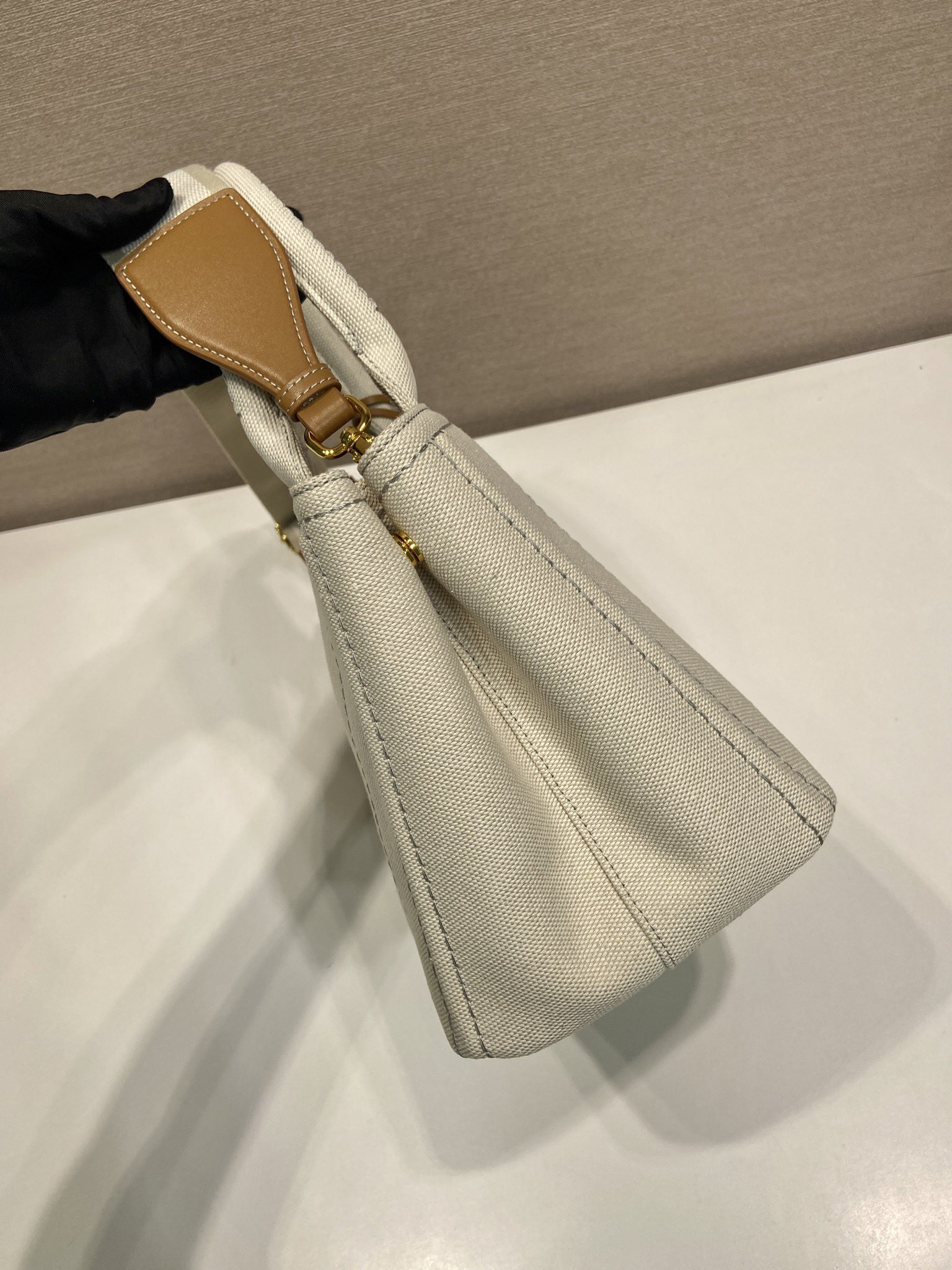 Prada Canvas Tote Bag 1BG464