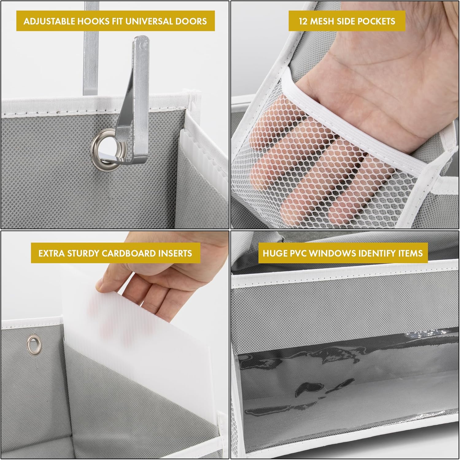 🎅2024 Christmas Promos🔥Heavy Duty Over the Door Organizer